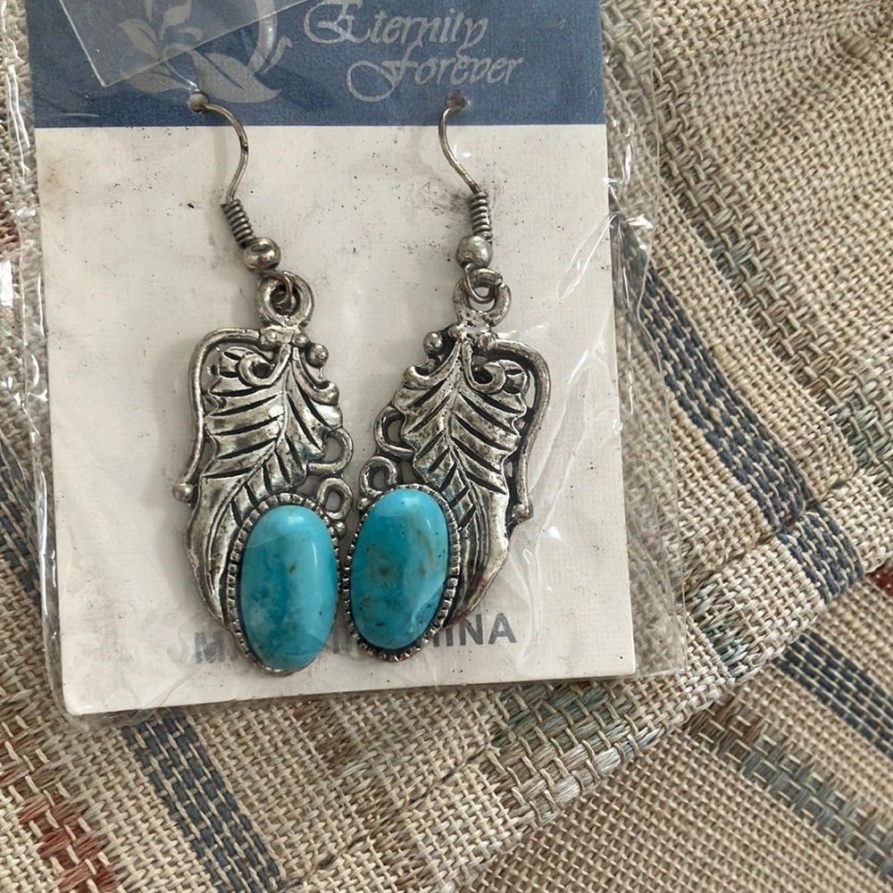 Native inspired pierced earrings
